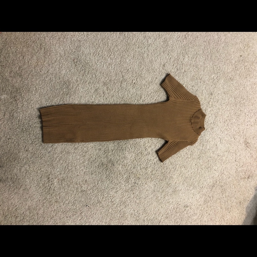 brown dress